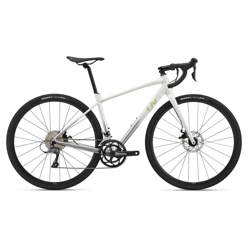 Liv Avail AR 4 Womens Endurance Road Bike in Snow Drift
