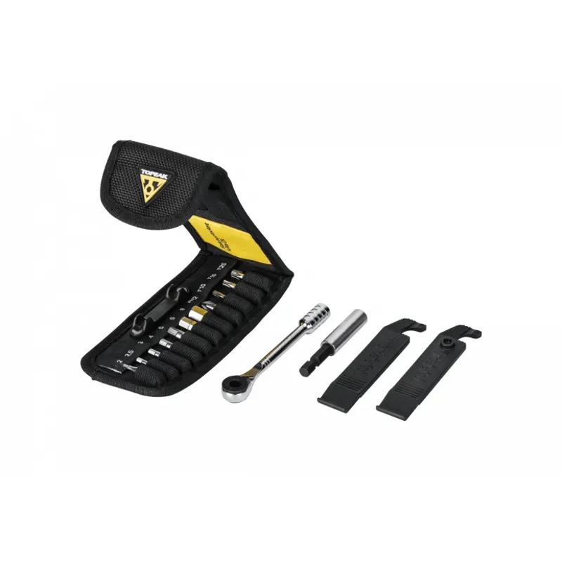 Topeak Ratchet Rocket Lite DX Ratchet Tool Set in Black/Yellow