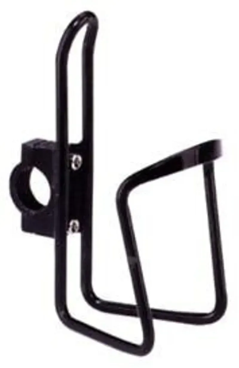 Cyclists' Choice YAB-17 Alloy Bottle Cage w/ Handlebar Mount in Black