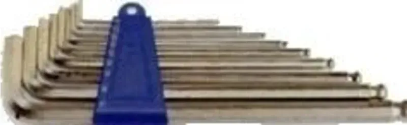 Cyclists' YC-623 L-Wrench Set with Ball-End - 1.5 to 10mm