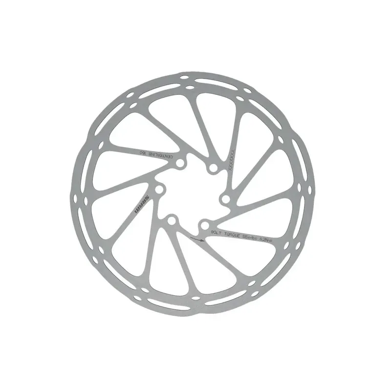 SRAM CenterLine Disc Brake Rotor - 160mm 6-Bolt Silver 160