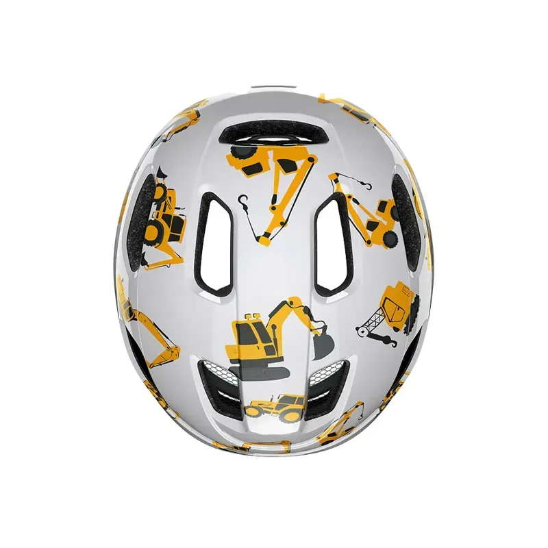 Lazer Pnut Kineticore Kids' Helmet in Diggers-4