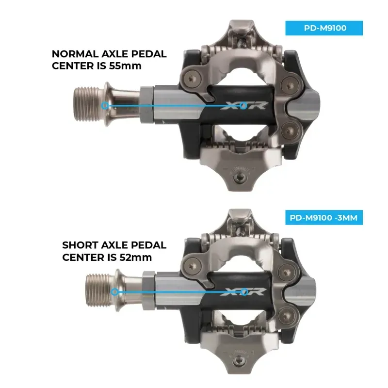Shimano PD-M9100 XTR XC Race Pedals In Black-4