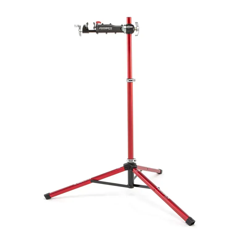 Feedback Sports Pro Mechanic Stand in Red/Black