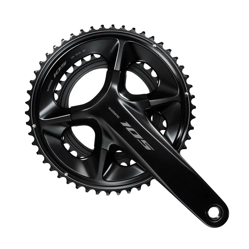 Shimano FC-R7100 105 175mm 12-speed Crankset in Black