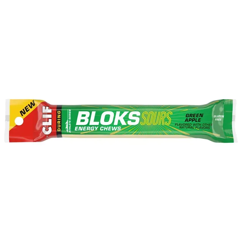 Clif Shot Bloks Chews Green Apple 18/Count