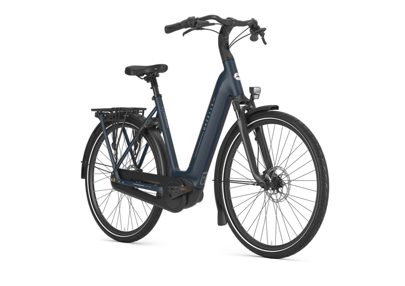 Gazelle Arroyo C8 Elite City eBike in Between Blue-1