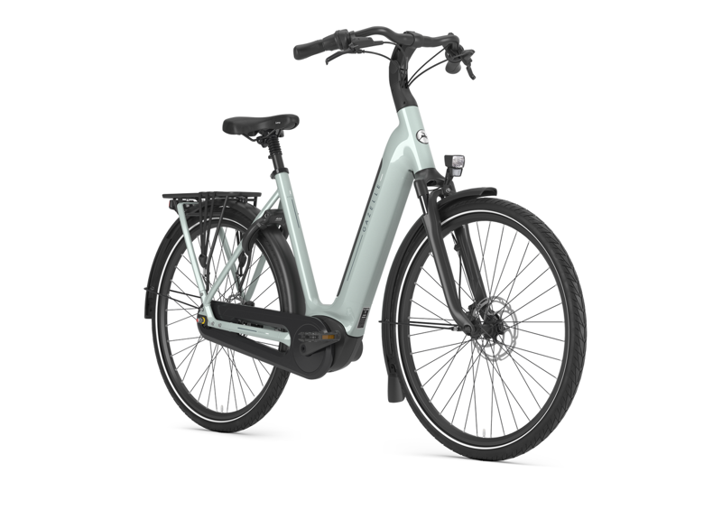 Gazelle Arroyo C8 Elite City eBike in Light Olive-1