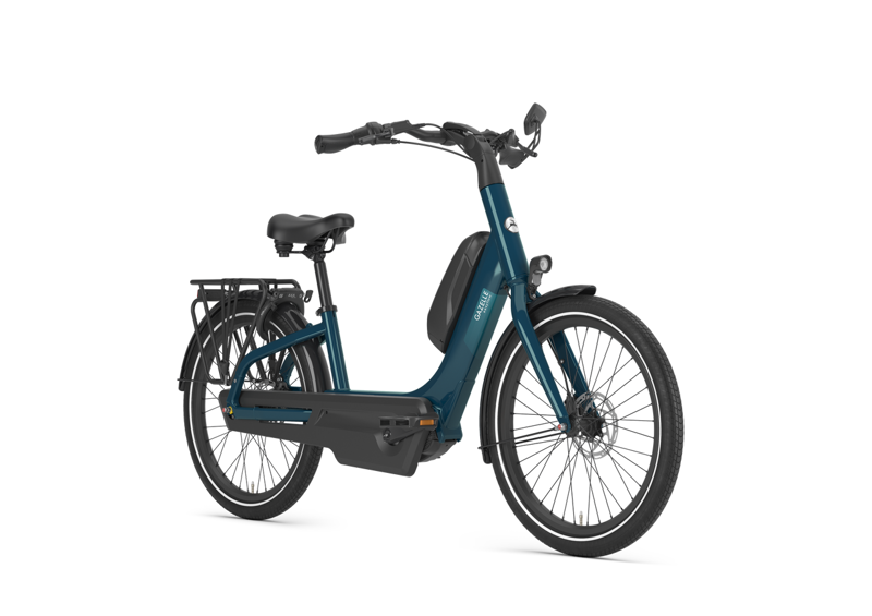 Gazelle Easyflow C7 46in eBike in Pine Green-1