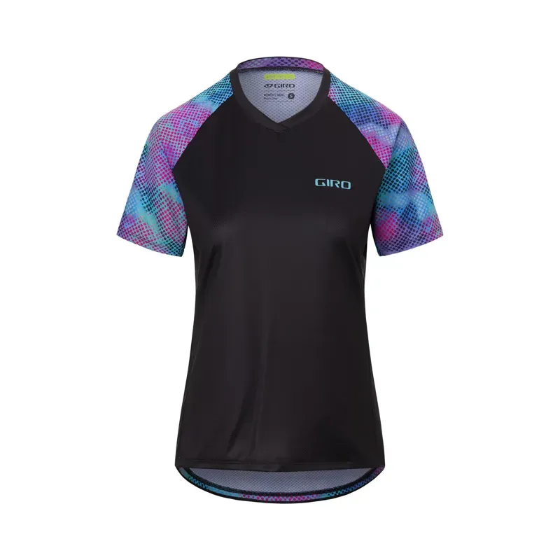 Giro Women's Roust Short Sleeve MTB Jersey in Black