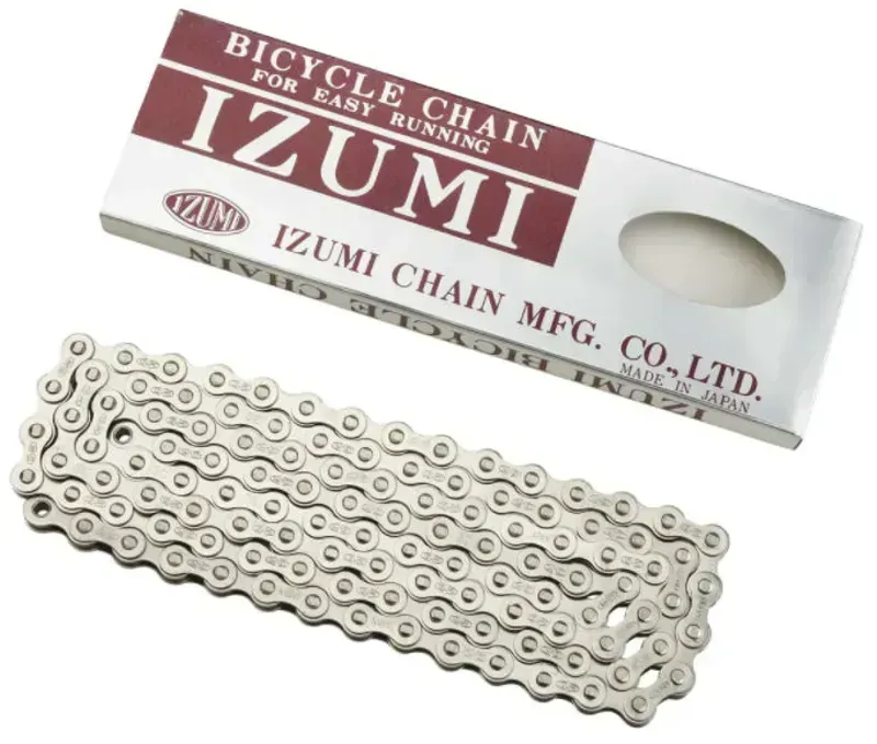 Izumi STD 11 1/2x1/8-inch 116-link 1-SP Chain in Silver