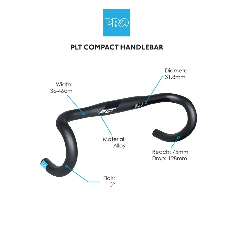 Pro PLT Compact Handlebar in Black-1
