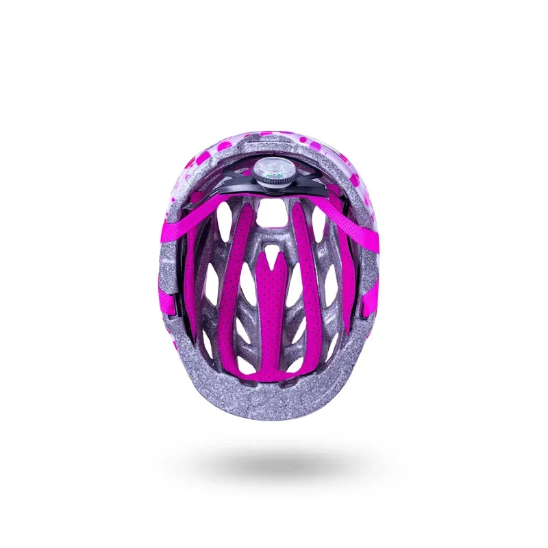 Kali Protectives Chakra Child Lighted Highwire Helmet in Bubble Gum-3