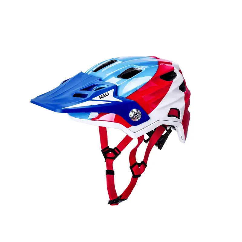 Kali Protectives Maya Full Face Child Helmet in Sprint - Firecracker-2