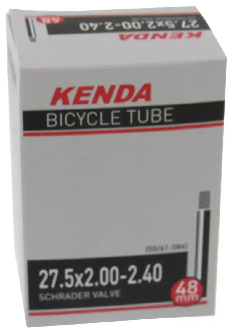 Kenda 27.5x2.00/2.40-inch AV48 Inner Tube Tube in Black