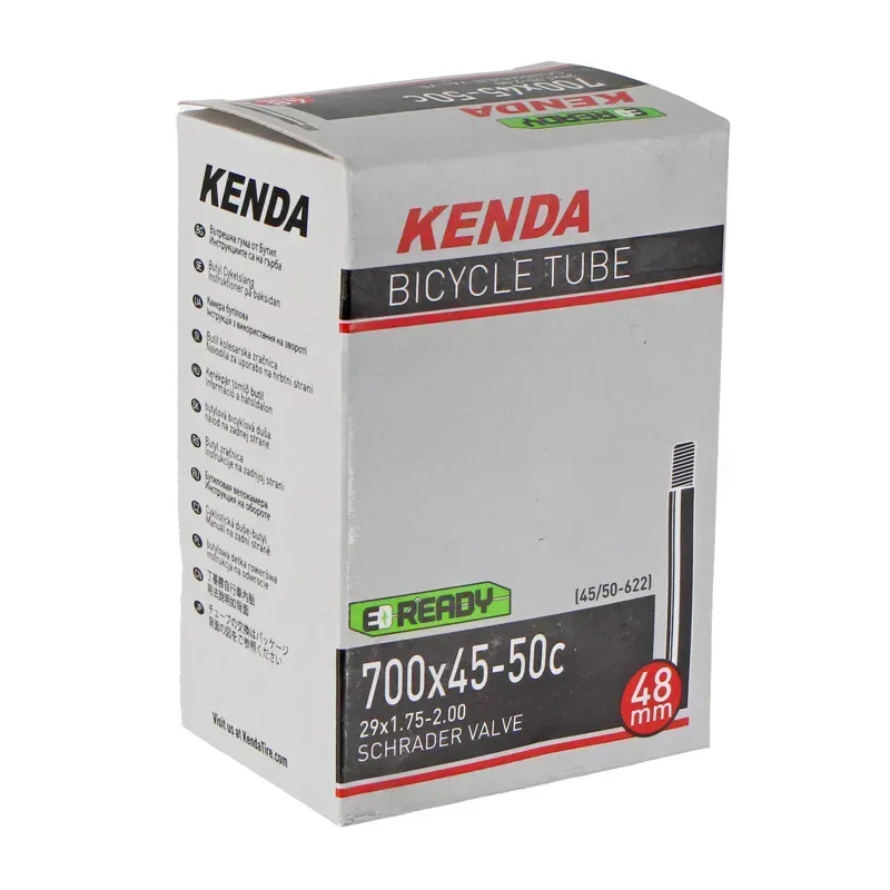 Kenda Butyl Tube 700 x 45-50 AV 48mm in Black