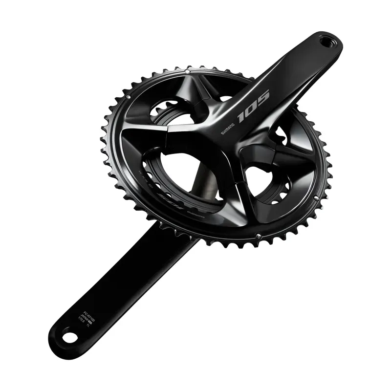 Shimano FC-R7100 105 175mm 12-speed Crankset in Black-2