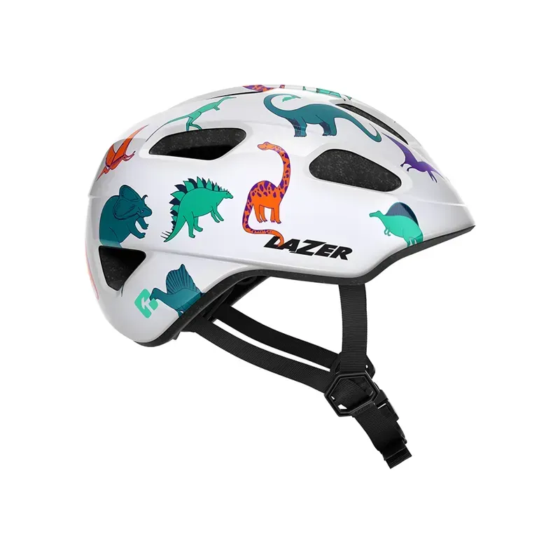 Lazer Pnut Kineticore Kids' Helmet in Dinosaurs