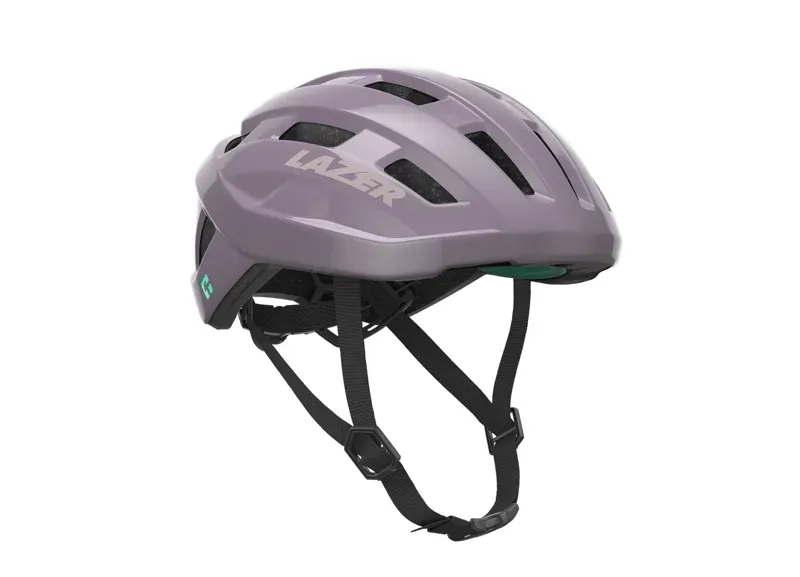Lazer Tempo KinetiCore Road Helmet in Mulberry