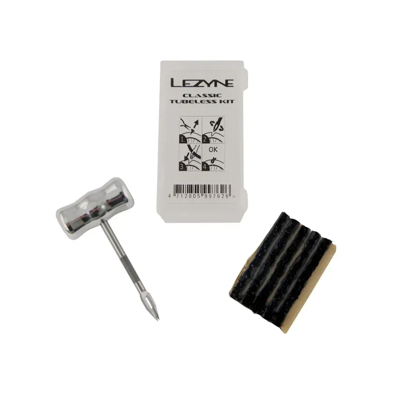 Lezyne Classic Tubeless Kit with Tool and 5 Plugs-2