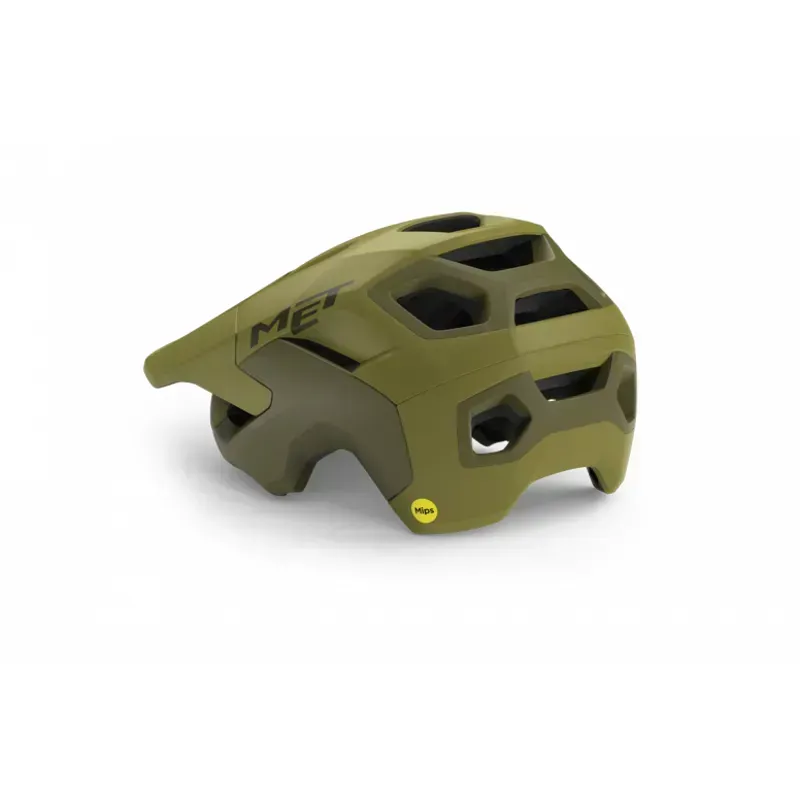 MET Revo MIPS Helmet in Olive/Matte-3