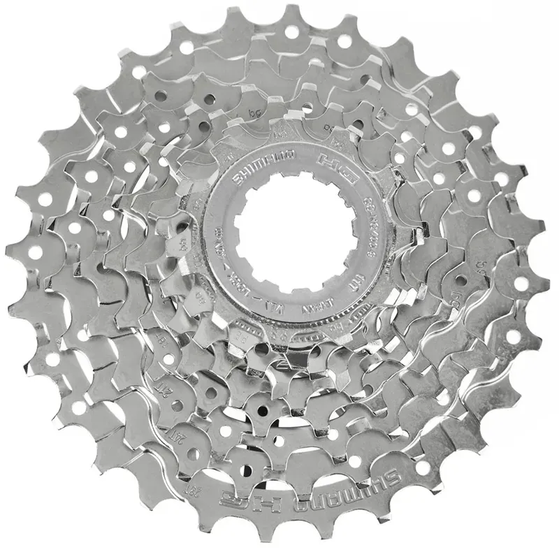 Shimano Alivio CS-HG400 9-speed 11-28-tooth Cassette in Nickel/Silver