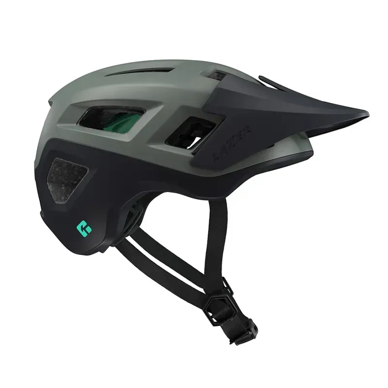 Helmet Lazer Coyote K-Core MDrkGrn MD