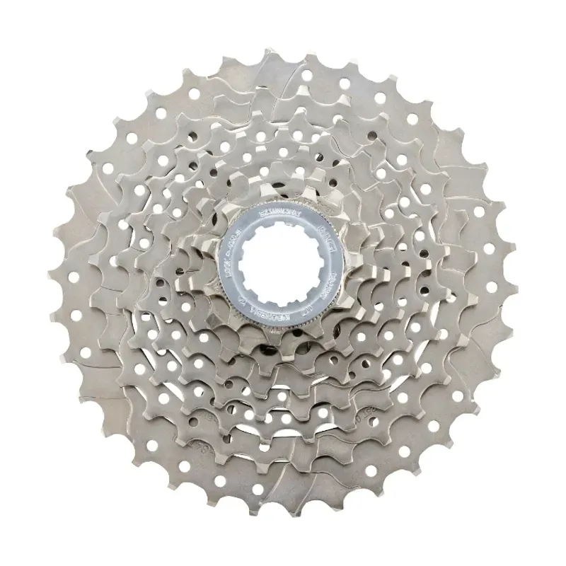 Shimano Claris CS-HG50 8 Speed 12-25t Nickel Plated Cassette in Silver