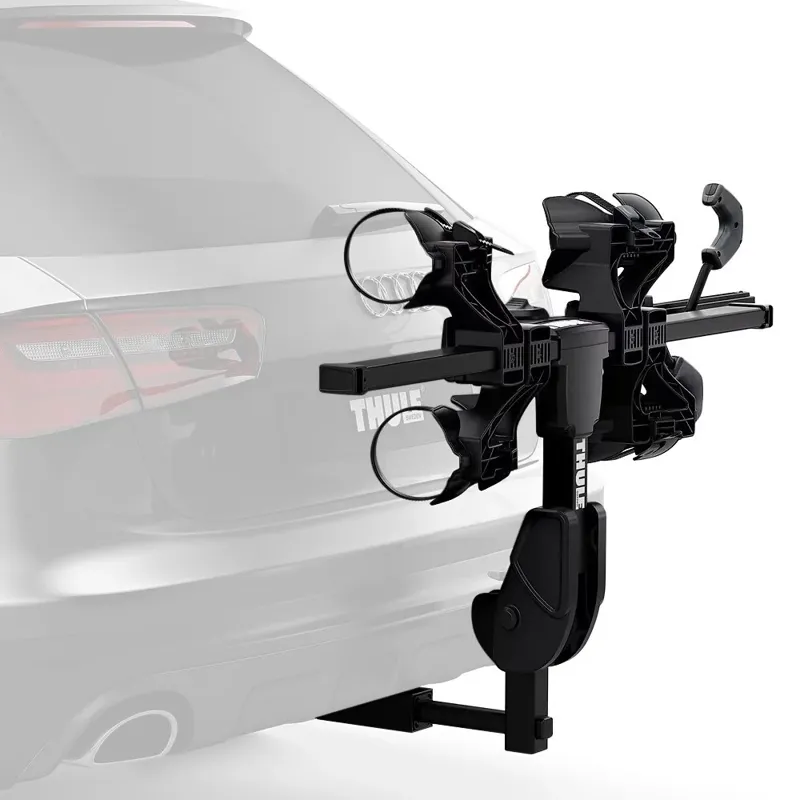 Thule DoubleTrack Pro XT 1-1/4 and 2in Hitch Rack in Black-2