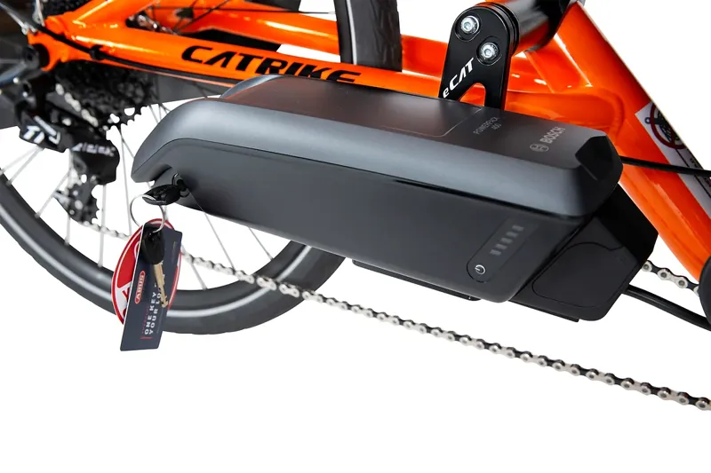 Catrike eCat 559 Recumbent in Atomic Orange-4