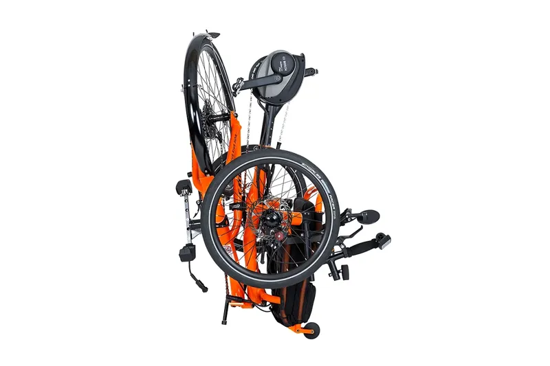 Catrike eCat 559 Recumbent in Atomic Orange-5