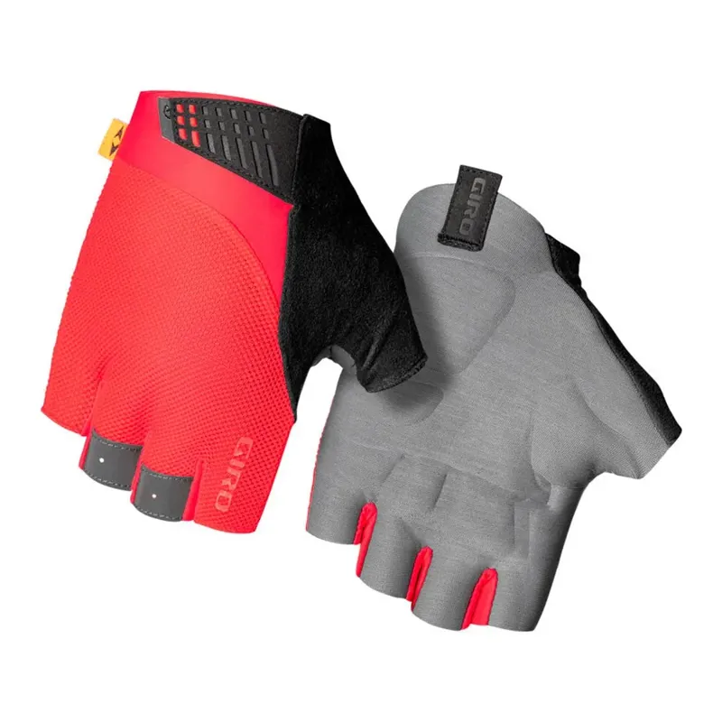 2021 Giro Supernatural Road Cycling Mitt in Red