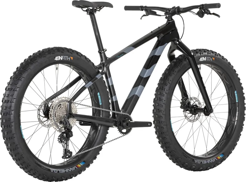 Salsa Beargrease Carbon Deore 11spd Fat Tire Bike - 27.5 Carbon Black Fade-2