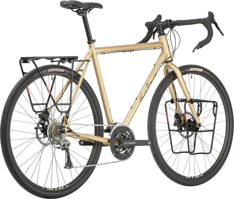 Salsa Marrakesh Alivio Bike - 700c in Steel Gold-2