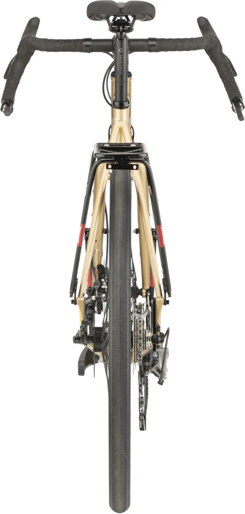 Salsa Marrakesh Alivio Bike - 700c in Steel Gold-5