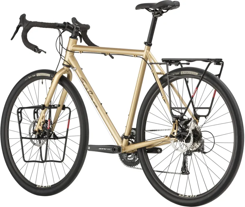 Salsa Marrakesh Alivio Bike - 700c in Steel Gold-3