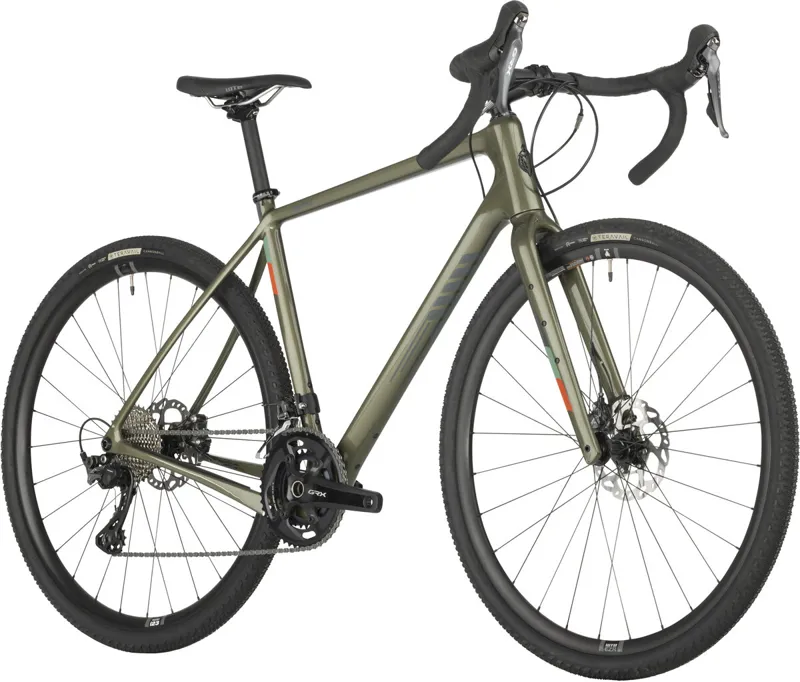 Salsa Warbird C GRX 810 Bike - 700c in Carbon Green-1