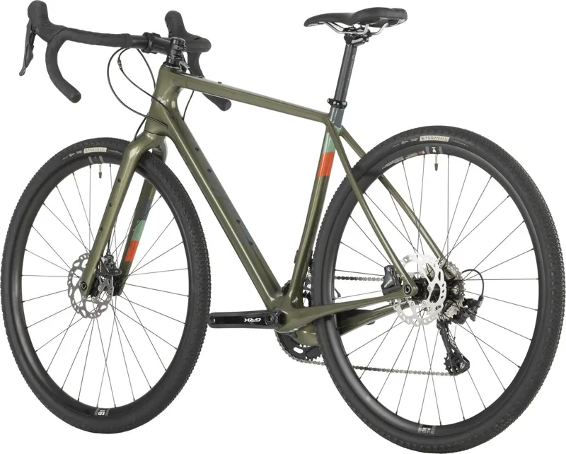 Salsa Warbird C GRX 810 Bike - 700c in Carbon Green-2
