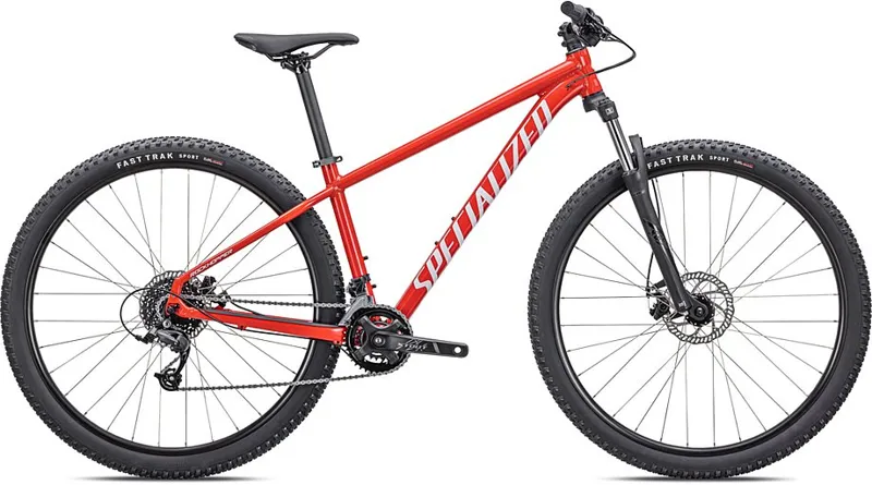 Specialized Rockhopper 29 in Gloss Flo Red/White