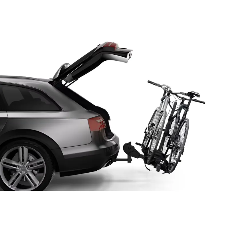Thule DoubleTrack Pro XT 1-1/4 and 2in Hitch Rack in Black-1