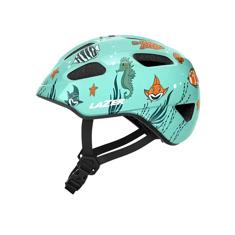 Lazer Pnut Kineticore Kids' Helmet in Sealife-2