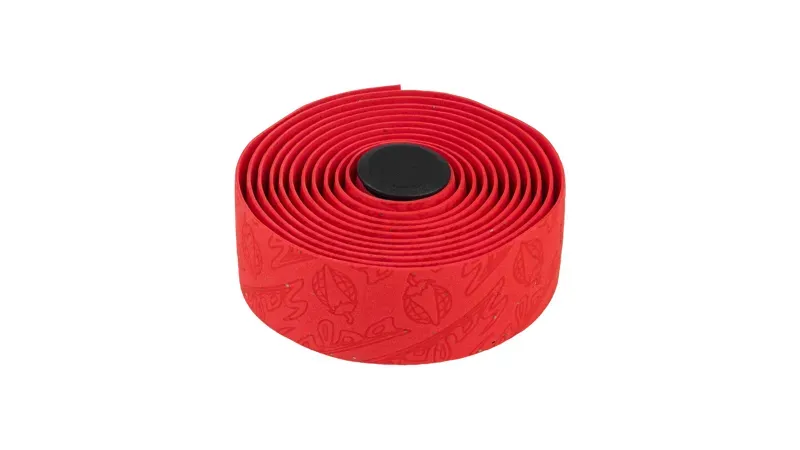 Salsa Gel Cork Bar Tape in Red
