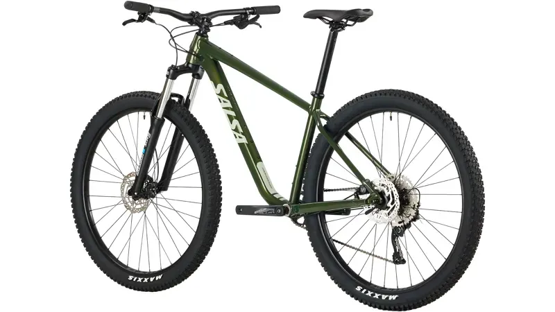 Salsa Rangefinder Deore 10 29in Alloy Mountain Bike in Dark Moss Green-2