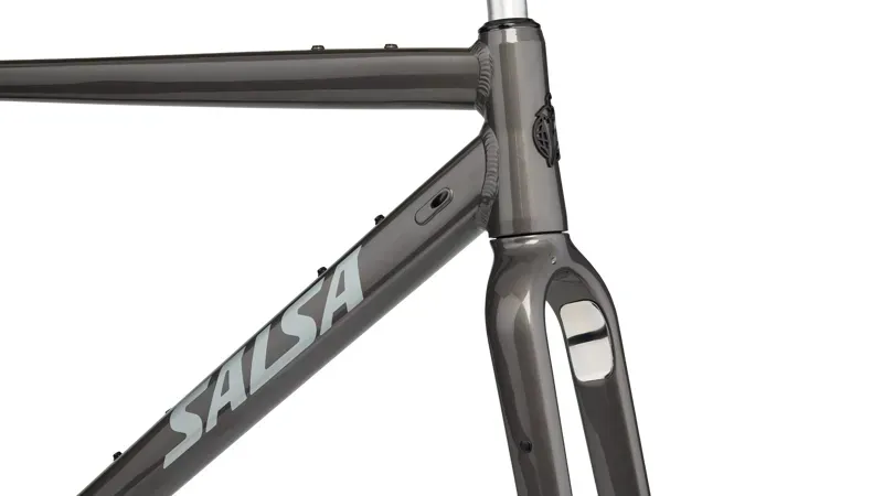 Salsa Stormchaser 700c Aluminum Frameset in Metallic Black-1