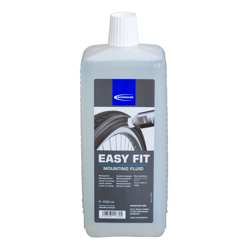 Schwalbe Easy-Fit Mounting Fliod 1l Refill in Clear