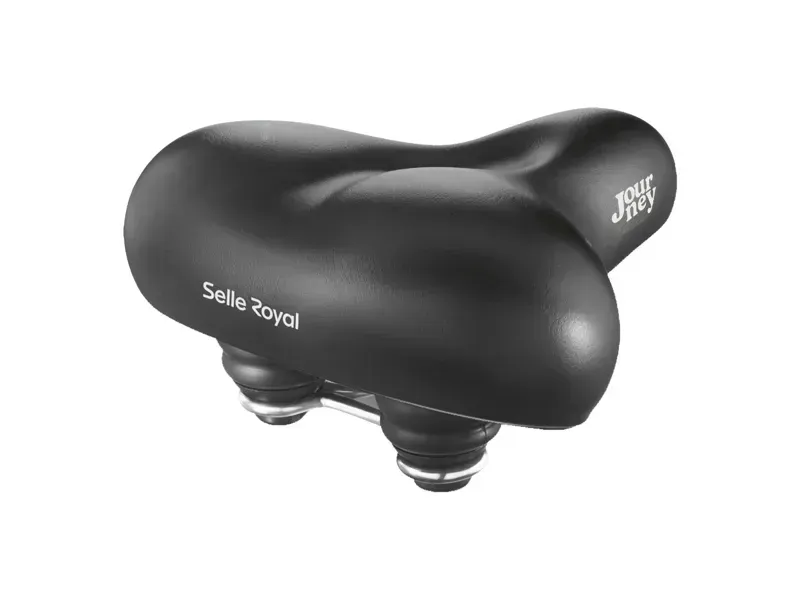 Selle Royal Journey Cruiser Relaxed Unisex Saddle 275mm x 180mm in Black