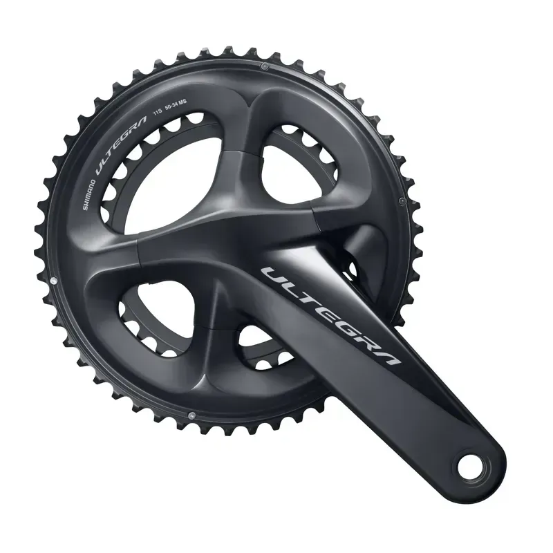 Shimano Ultegra R8000 Chainring - 50 Tooth 11-Speed 110mm BCD For 50-34T Combination Black