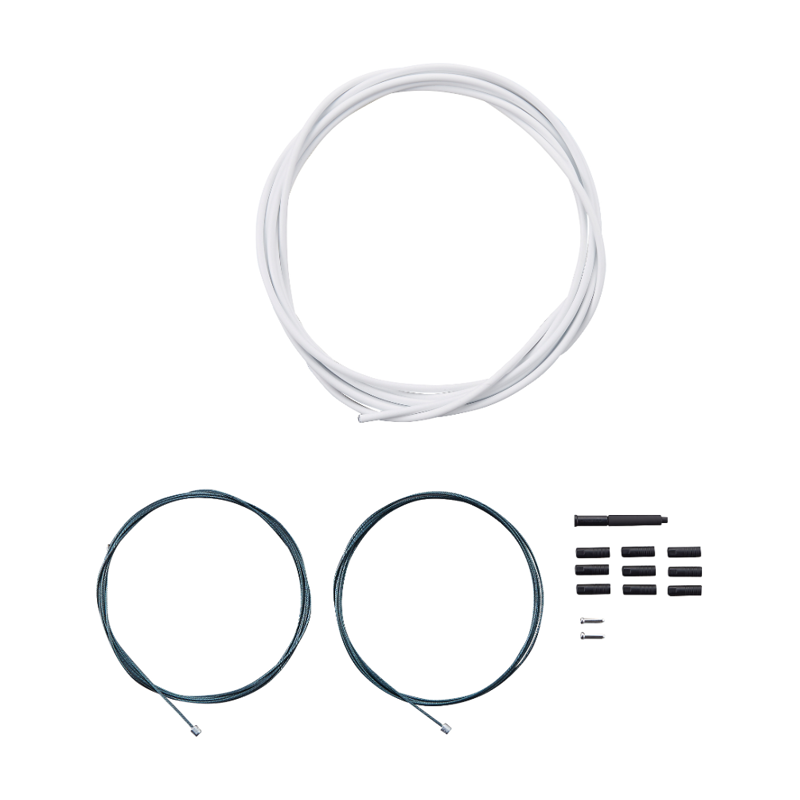 Shimano Road Optislick Derailleur Cable And Housing Set Red