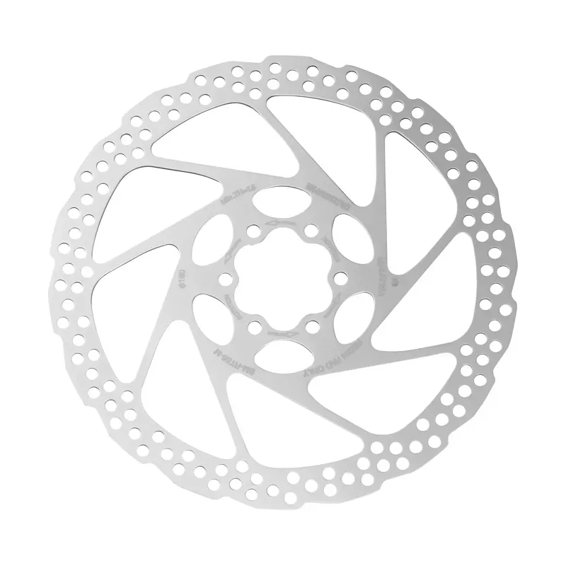 Shimano Deore SM-RT56-SP Disc Brake Rotor - 160mm 6-Bolt For Resin Pads Only Silver 160
