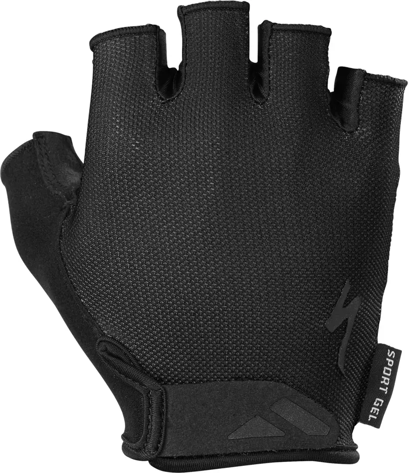 Specialized Body Geometry Sport Gel Short Finger Gloves in Black